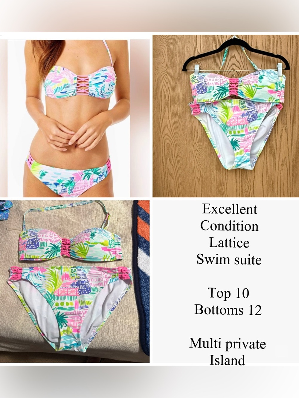 Lilly Pulitzer Multi-private island bikini